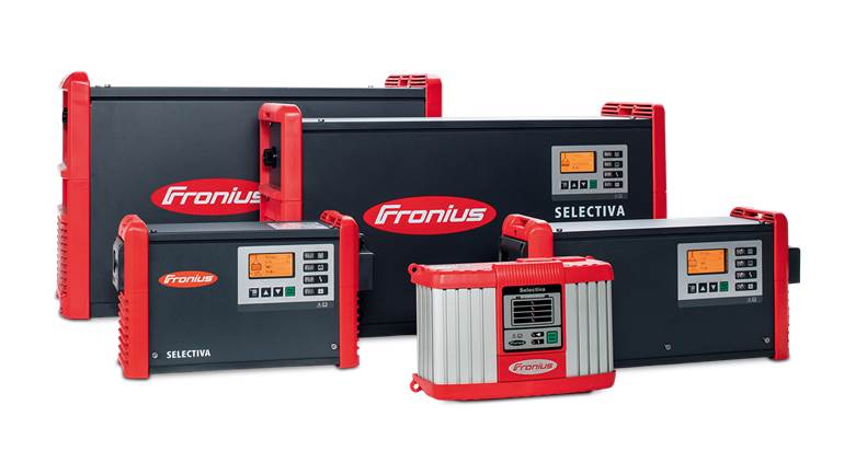 Carica Batterie Muletti Fronius gruppo